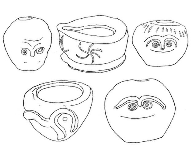 Urnas tipicas dau Closel